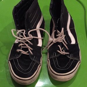 Vintage shoes Vans off the wall black and white